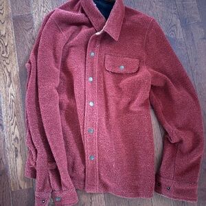 Prana Men's Rust shirt jacket